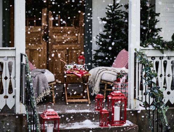 Vánoční dekorace.