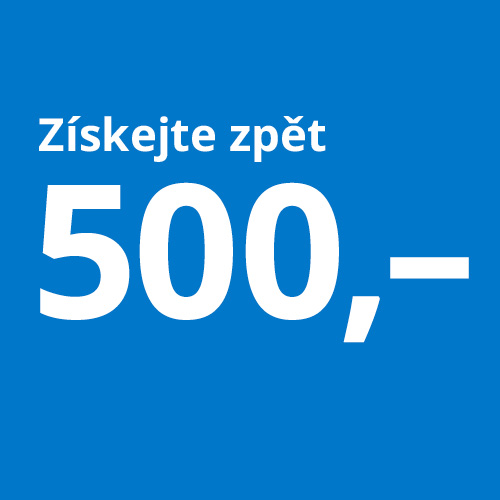 500 Kč na další nákup