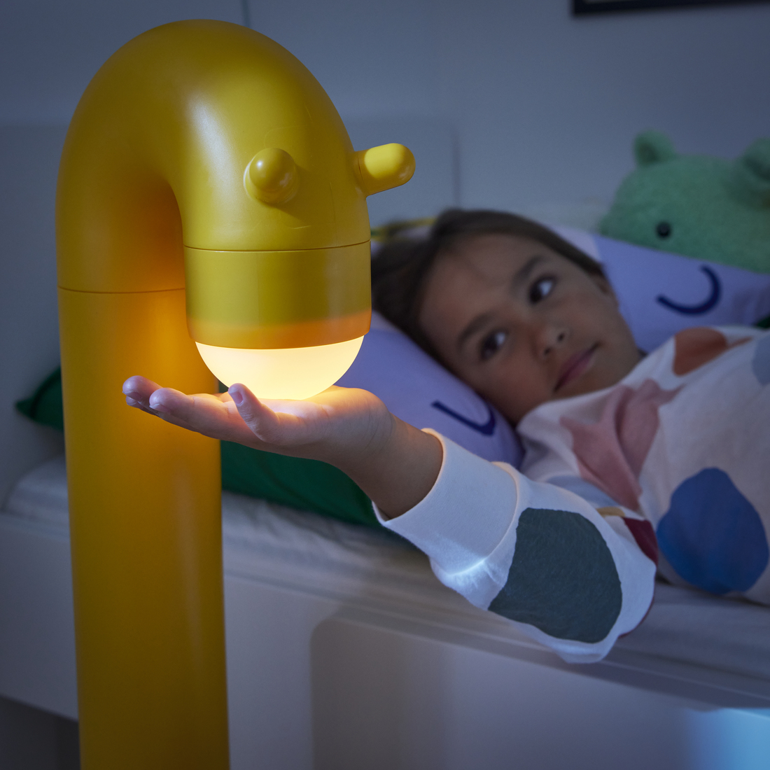 GREJSIMOJS, LED dekorativní lampa.