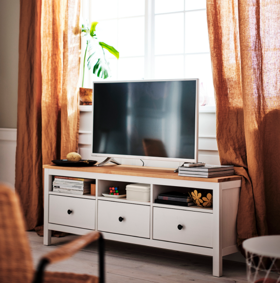 HEMNES, TV stolek.