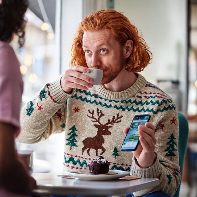 Přijďte do kavárny IKEA ve vánočním outfitu!