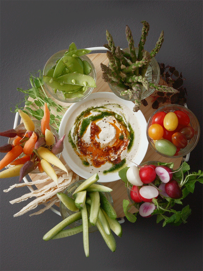 APTITLIG, otočný podnos.