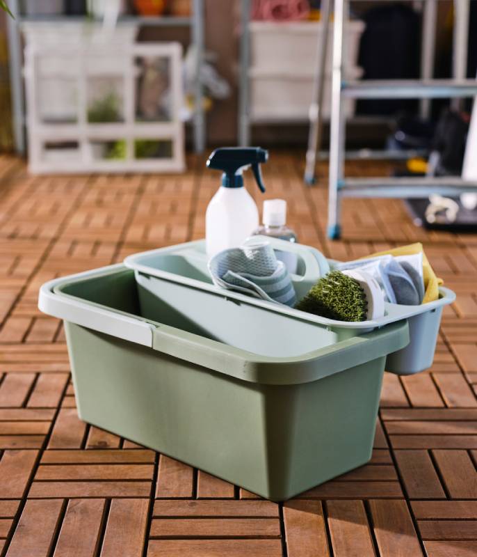PEPPRIG, úklidový kbelík s nosičem.