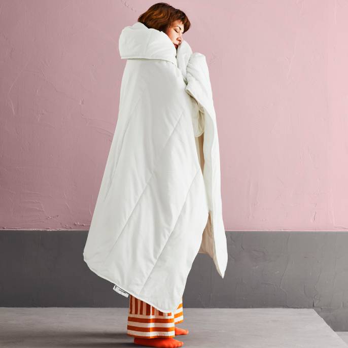 Nabídka recyklace polštářů a přikrývek.