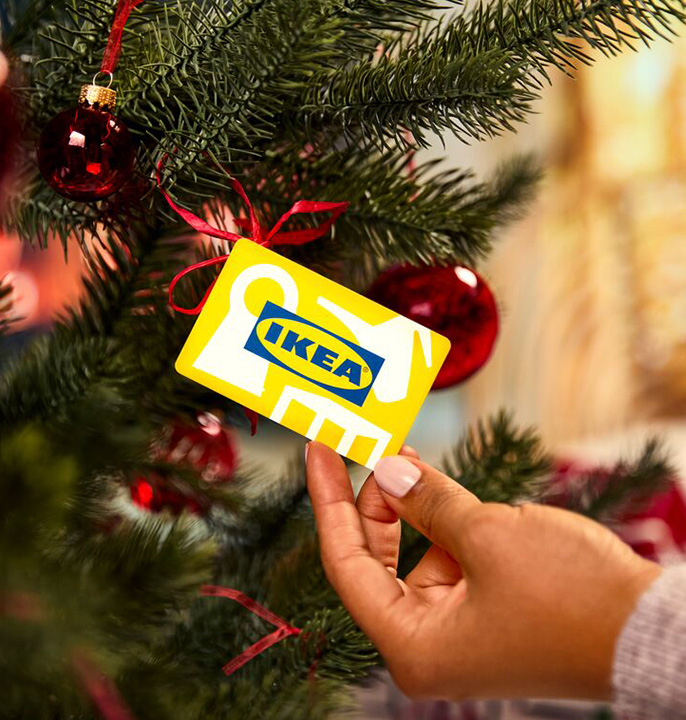 Dárková karta IKEA.