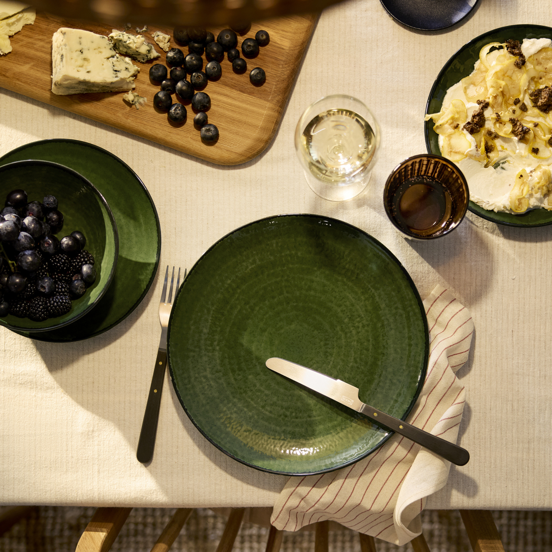 PELARKAKTUS, talíř, zelený.