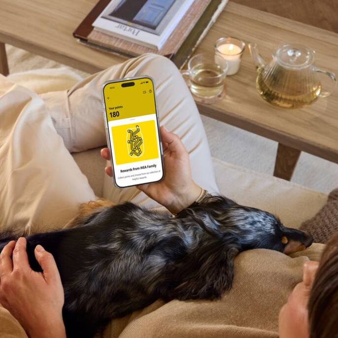  Nakupujte online s aplikací IKEA.
