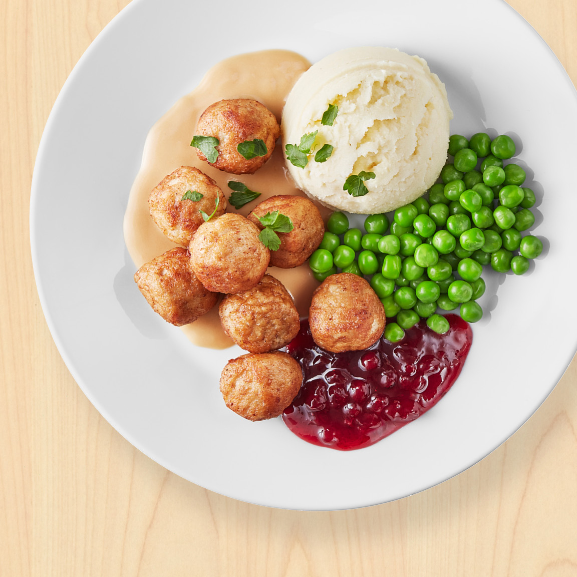 Švédské masové kuličky.