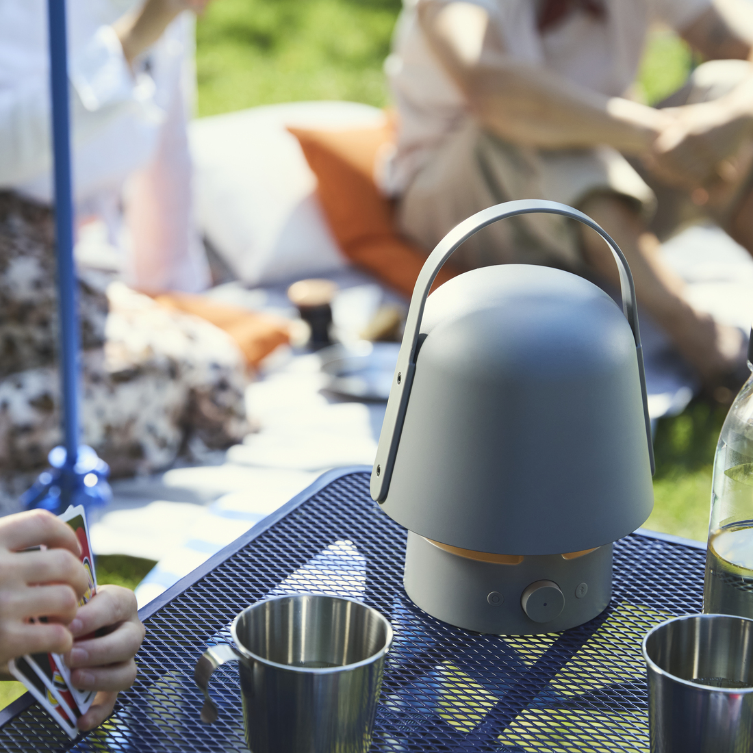 VAPPEBY, lampa s Bluetooth reproduktorem, venkovní