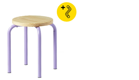 Stolička DOMSTEN se symbolem bodů IKEA Family.