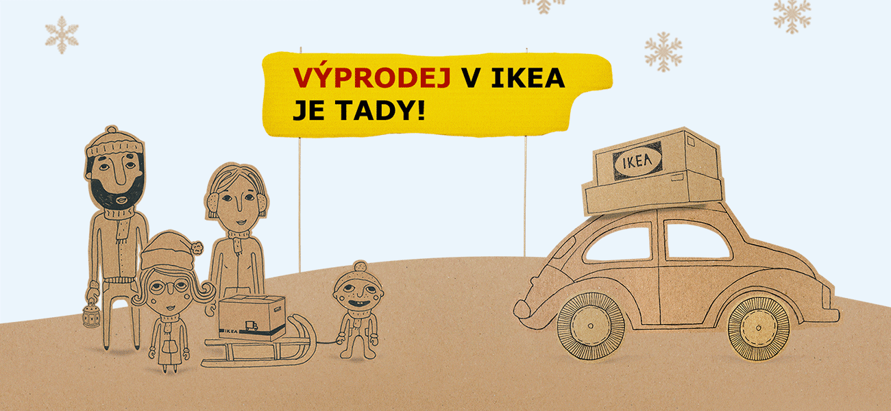 Výprodej je tady