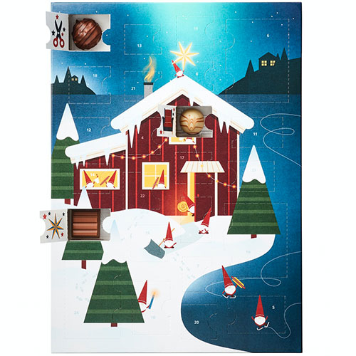 Čokoládový adventní kalendář