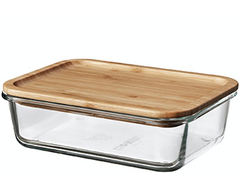 IKEA 365+, skleněná dóza na potraviny s víkem.